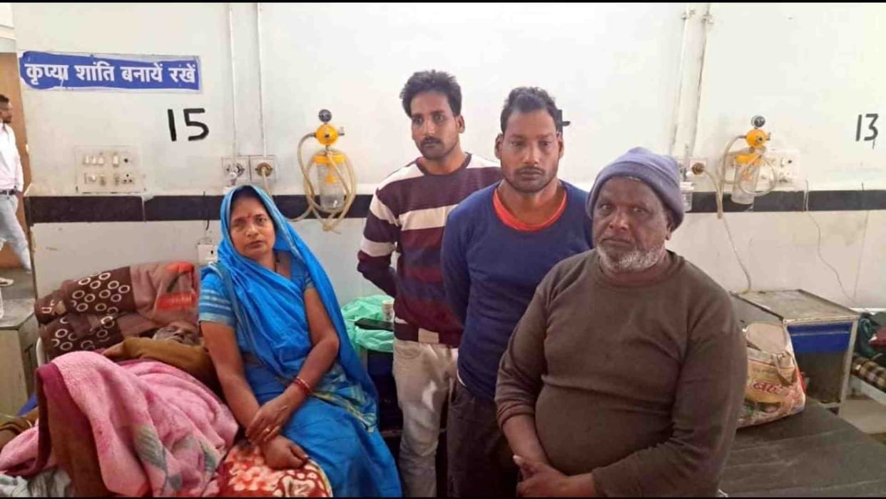 Chhatarpur: A person released from jail attacked an old shopkeeper