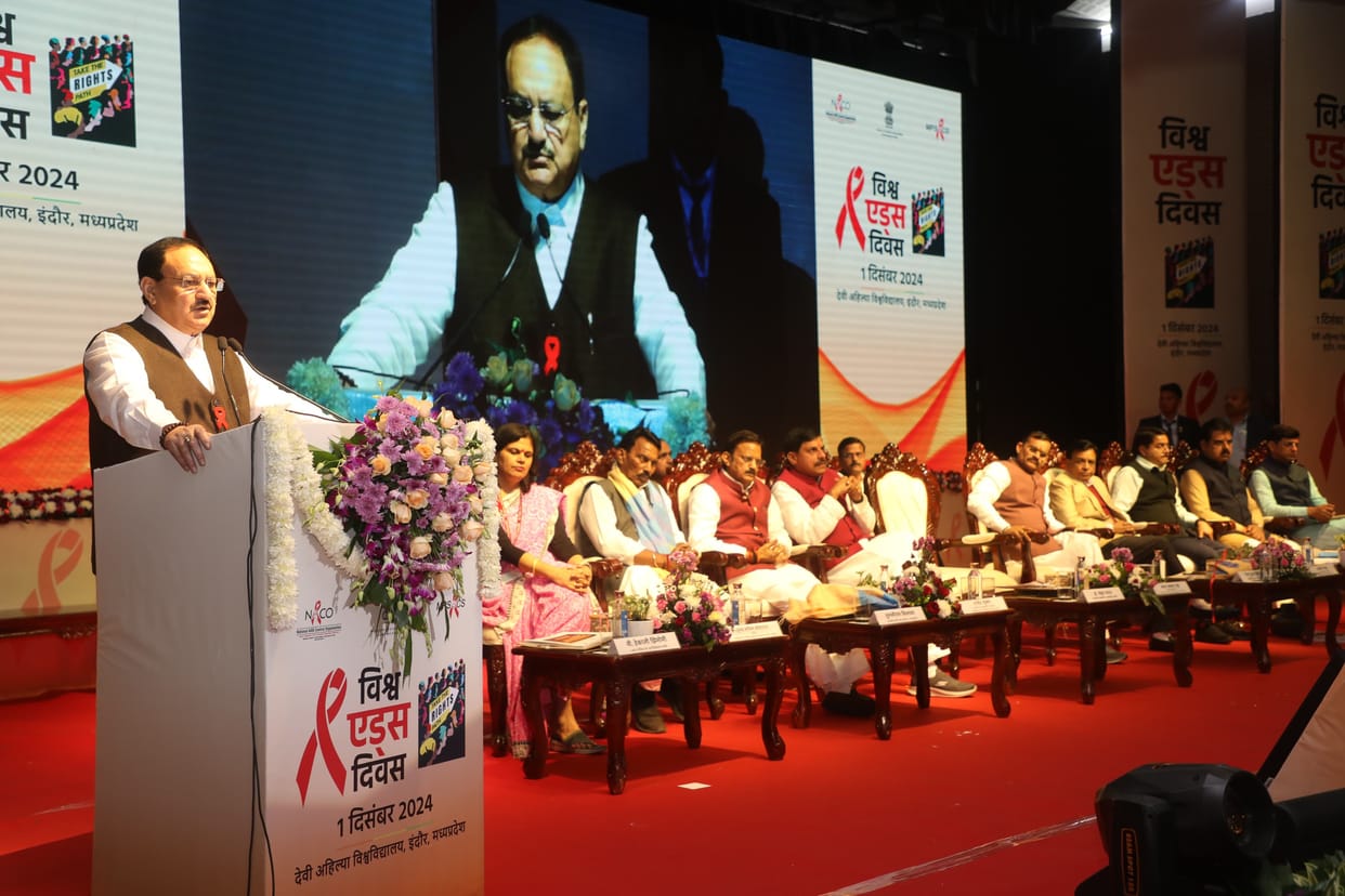 Indore: Union Health Minister JP Nadda said- India is now a country of givers and not takers