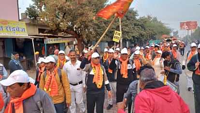 Sanwaliyaji's unique public awareness fasting march started from Kekri