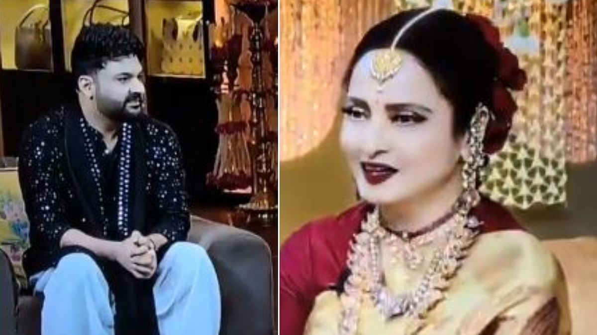 Kapil Sharma Mimics Amitabh Bachchan Act Rekha Reaction Goes Viral On  Comedy Nights As Per Report - Amar Ujala Hindi News Live - Kapil Sharma- rekha:कपिल शर्मा ने की अमिताभ बच्चन की नकल,