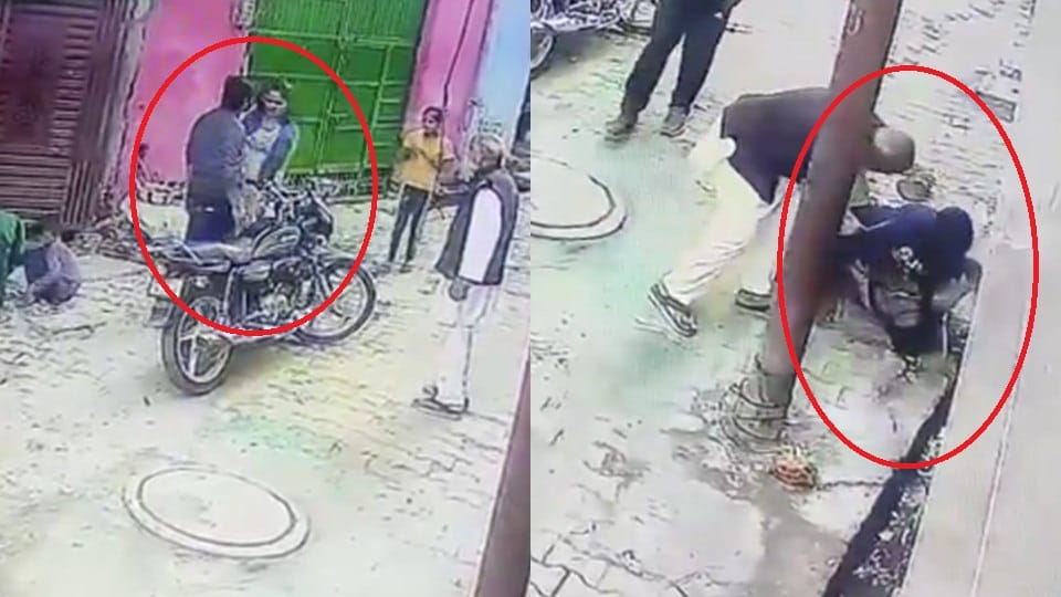 Woman constable beaten up Moradabad, Five youths molested her night, pushed her into drain