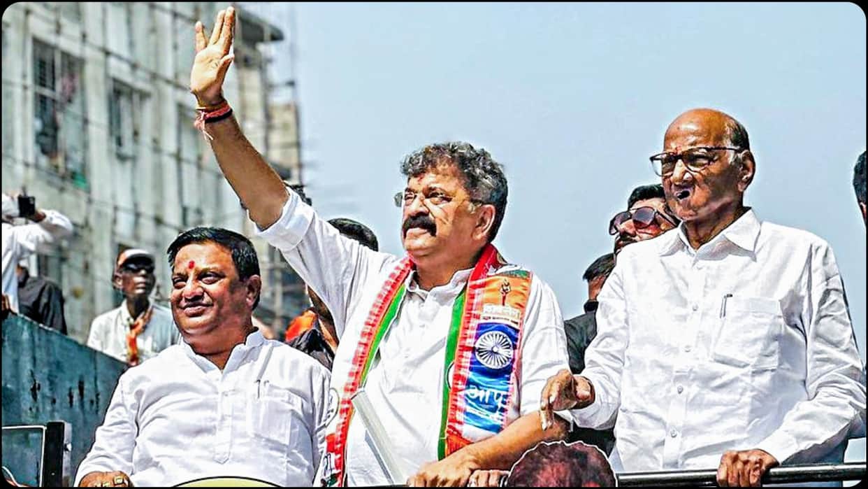 NCP (SP) picks Jitendra Awhad as party group leader in Maharashtra assembly, News in hindi