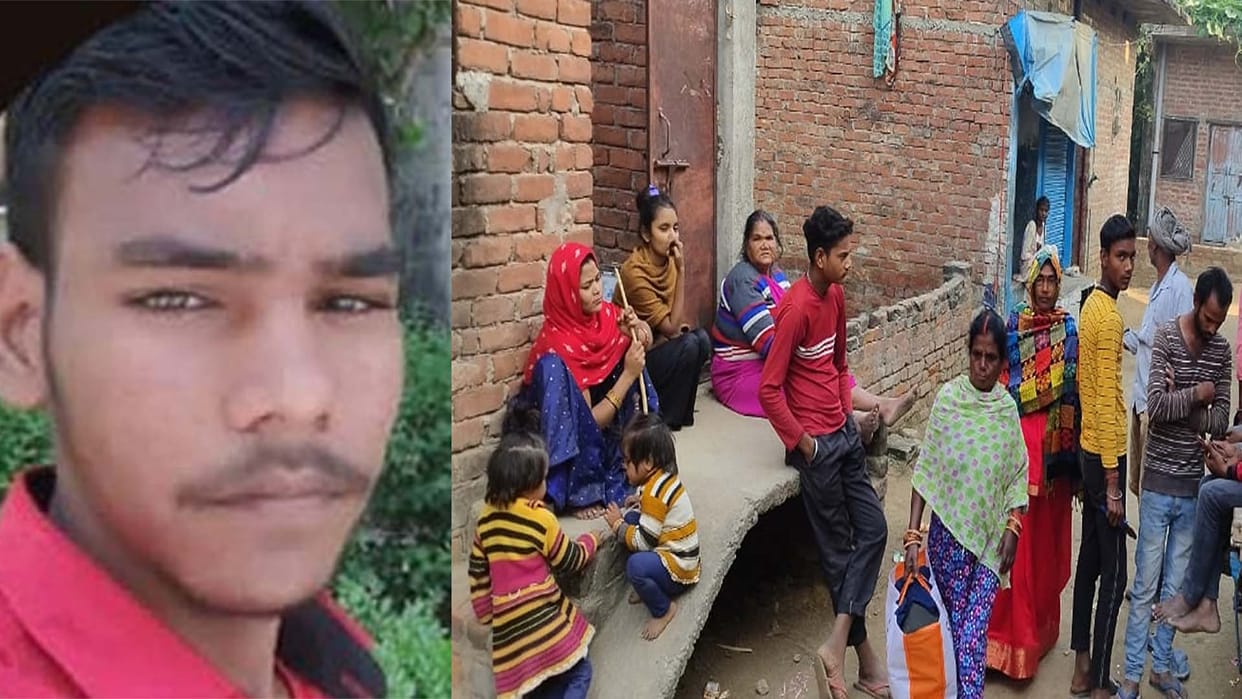 Shuklaganj: A young man died after being hit by a freight train