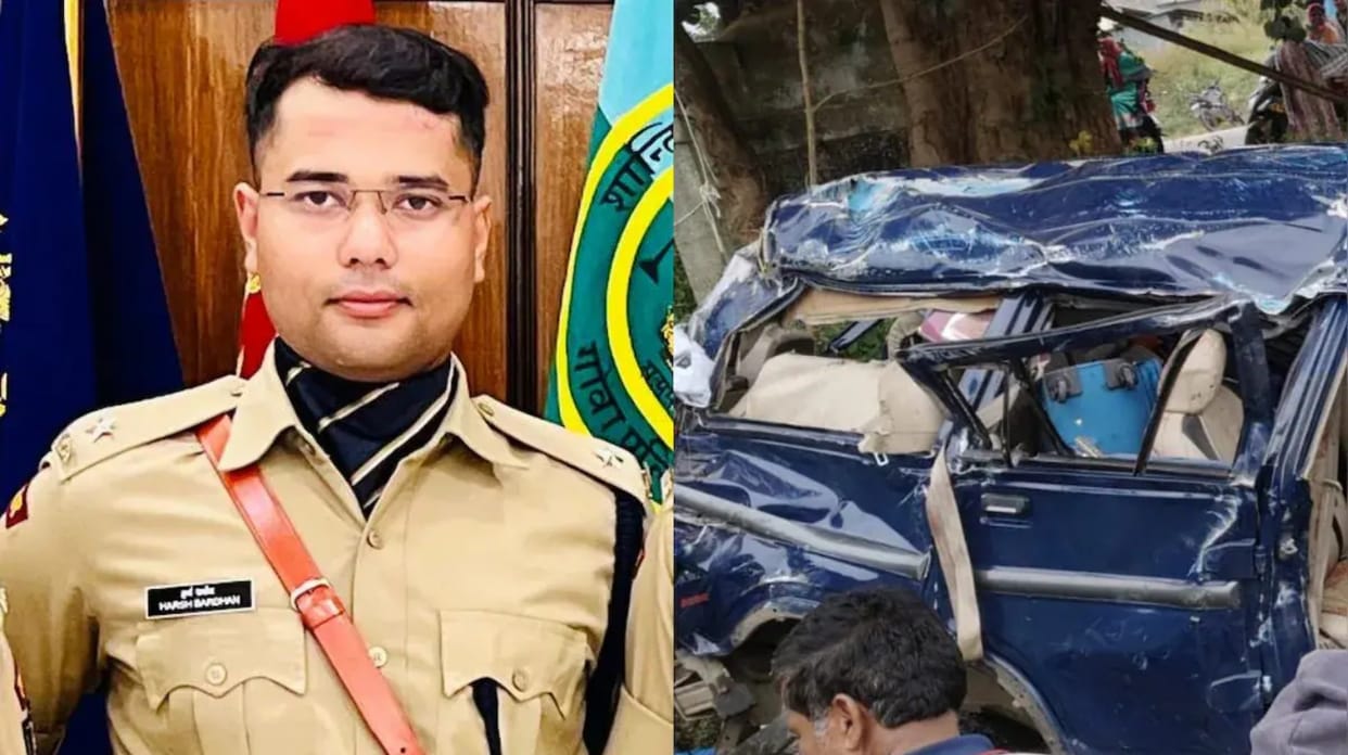 Karnataka IPS Officer Harsh Bardhan On His Way To Take Up First Posting Dies In Accident