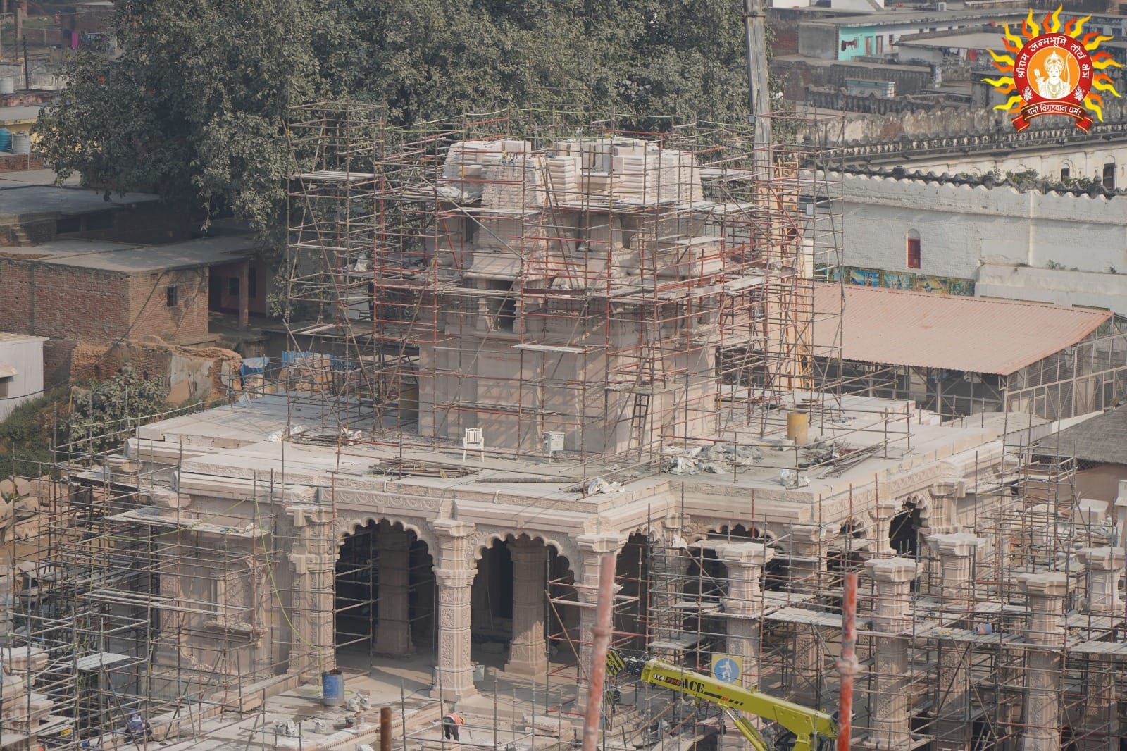 Shri Ram Mandir Trust released pictures of temples under construction in Ayodhya