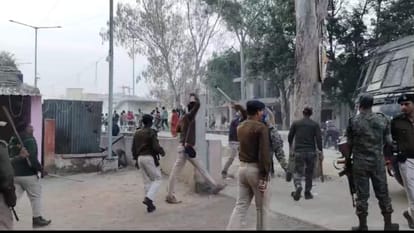Bihar News : Bihar Police lathicharged Uproar in Gaya police station. Kingpin arrested
