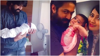 actor Yash and Radhika Pandit baby girl Ayra turns six couple shares unseen photos of daughter on birthday