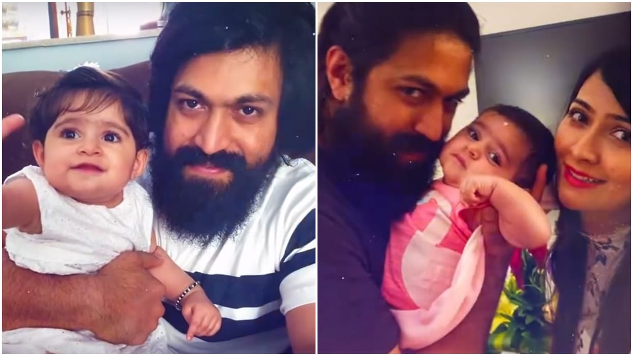 actor Yash and Radhika Pandit baby girl Ayra turns six couple shares unseen photos of daughter on birthday