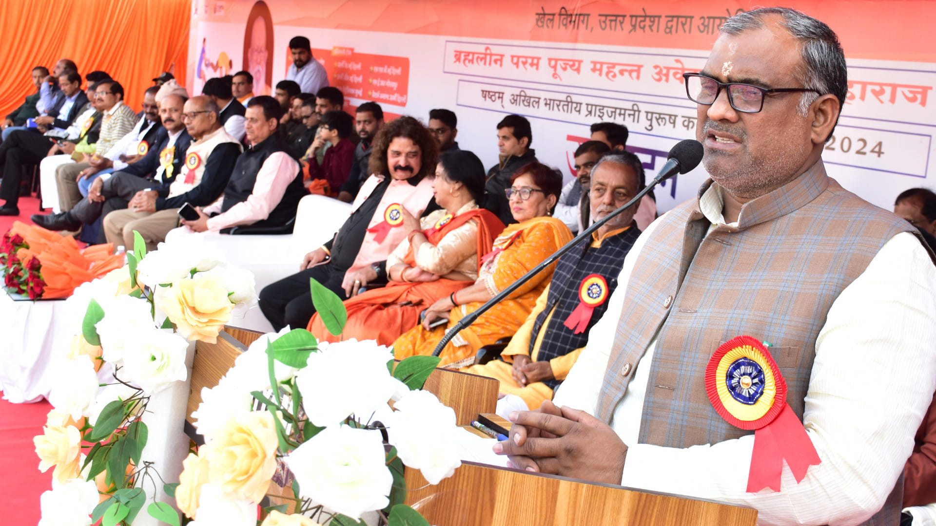 Kabaddi tournament in Gorakhpur, Rajasthan defeated SSB 52-40 in the inaugural match.