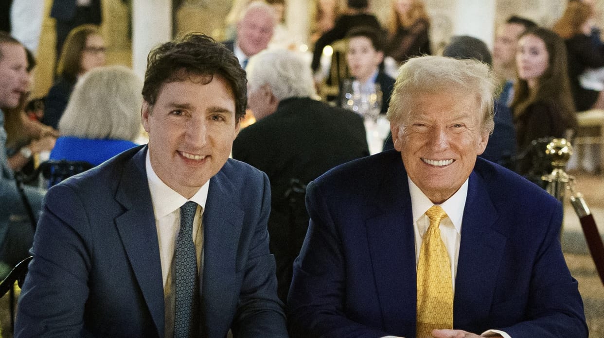 Canada Trudeau Promises Trump Tougher Border Controls During Florida Meet news in hindi