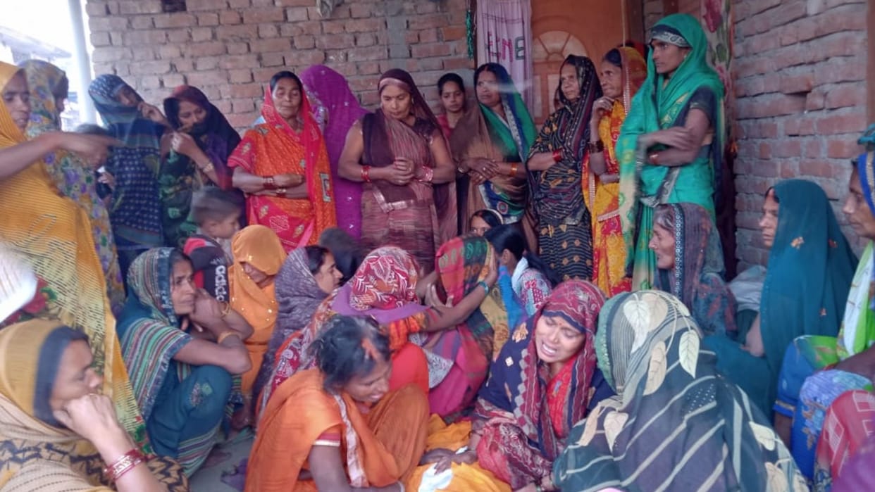 Two girls died in Mau Driver fled vehicle accident family members ruckus distraught