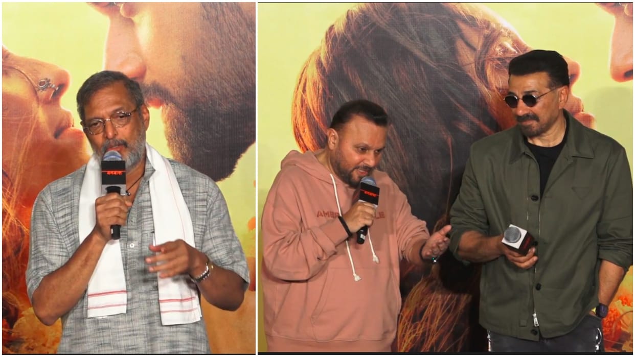 Vanvaas director anil sharma announced movie with nana patekar and sunny deol in trailer launch event