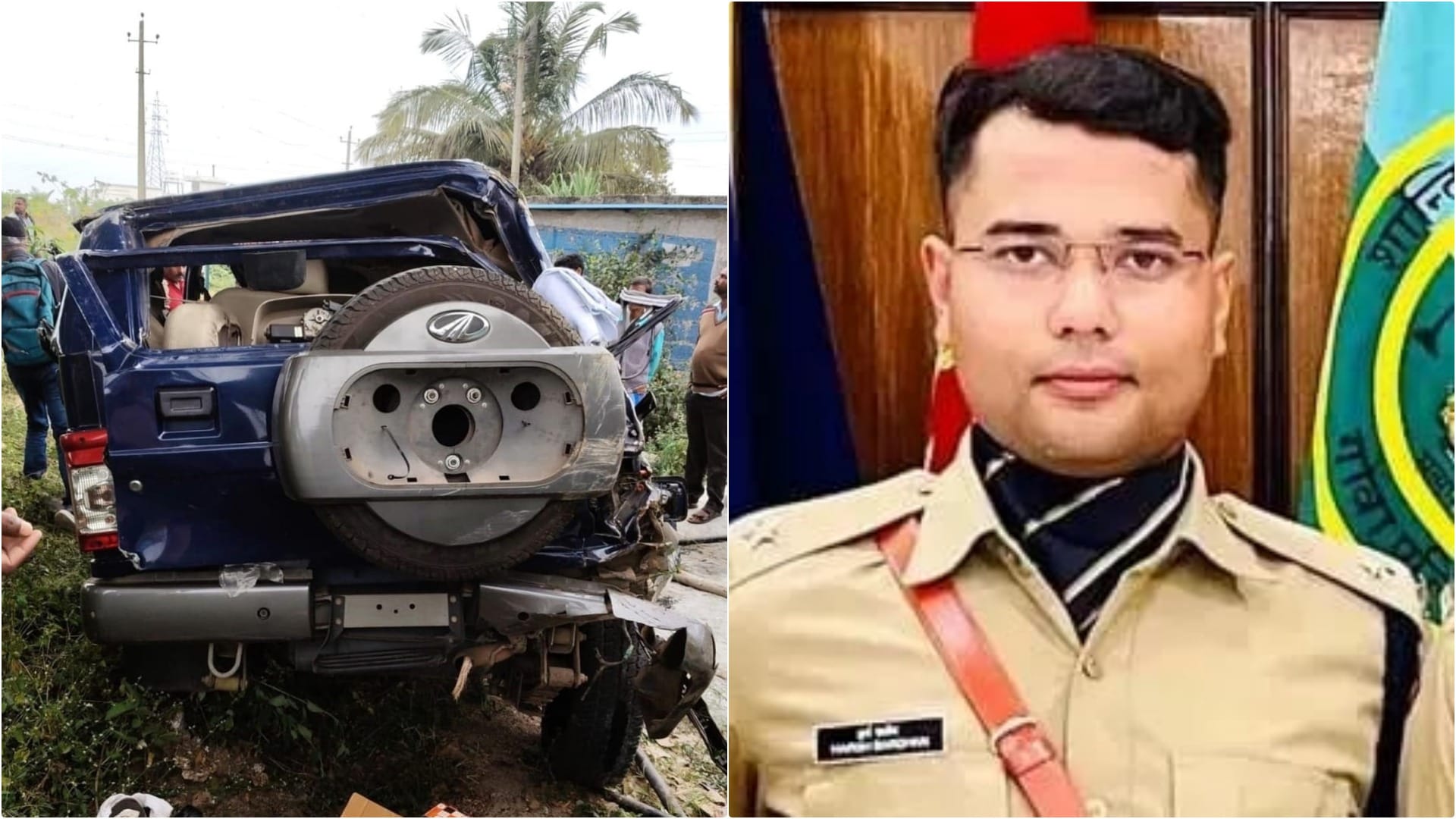 सड़क हादसे में गई IPS अधिकारी हर्षवर्धन सिंह की जान