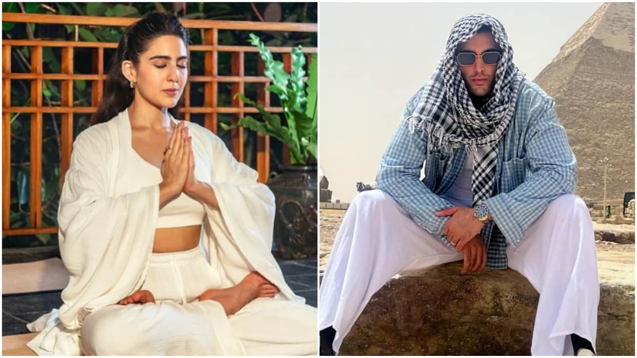 Sara Ali Khan and model Arjun Pratap Bajwa latest social media post from Rajasthan fuel their romance rumours