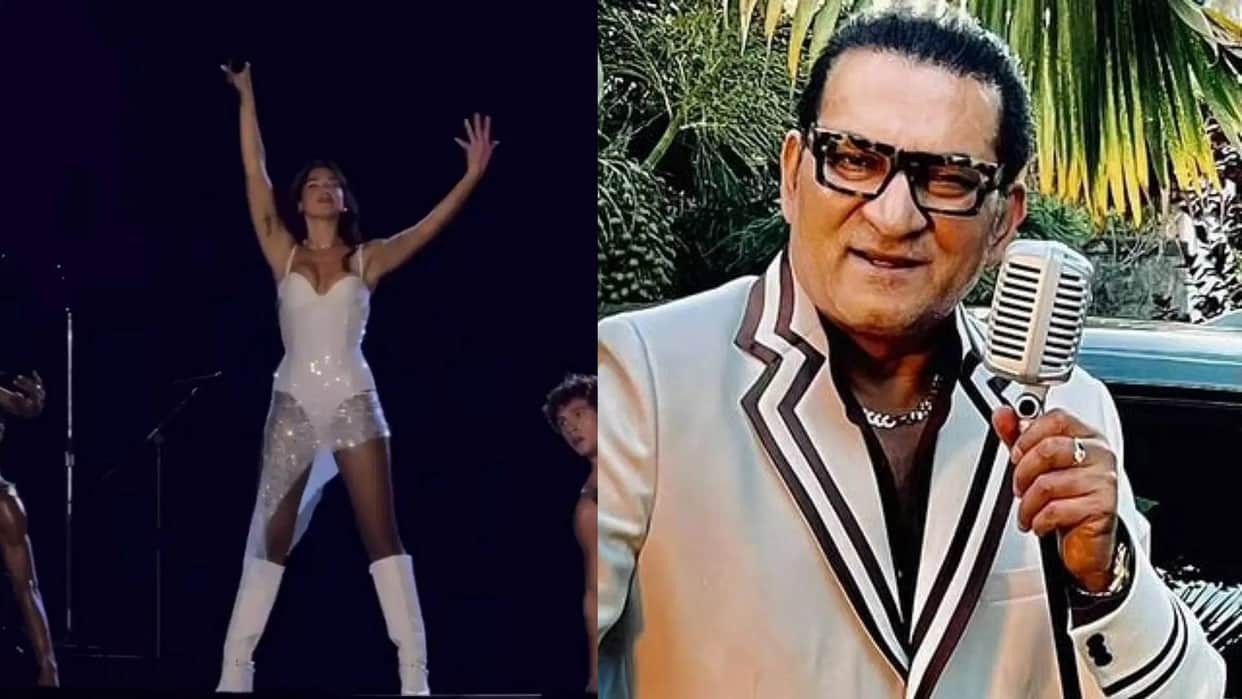 Abhijeet Bhattacharya and his Son Jay Criticises Dua Lipa Levitating X Woh Ladki Mashup performance share post