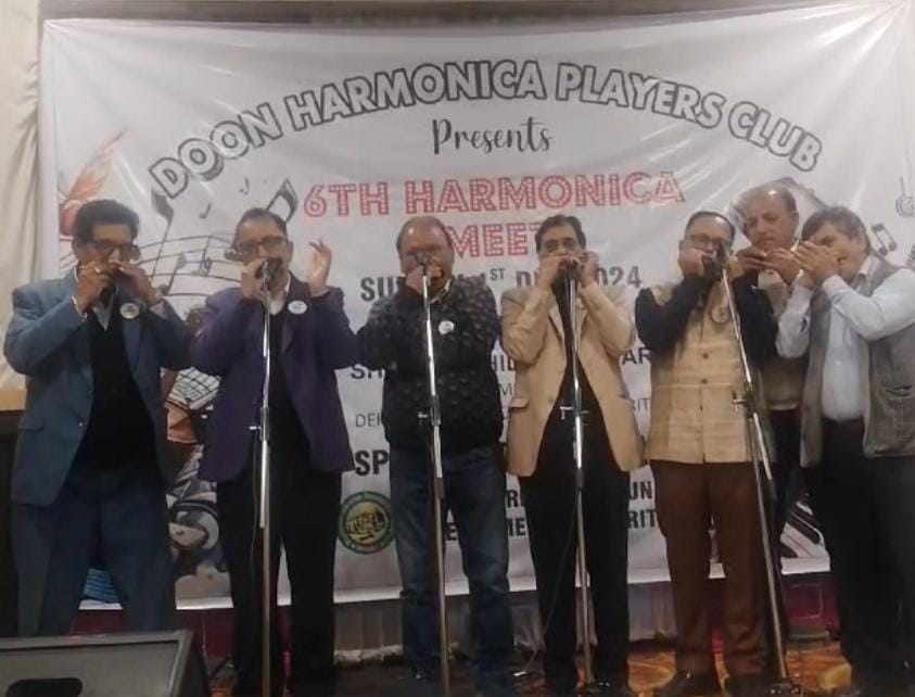 Doon Harmonica Meet Sounds of mouth organ resonate players enthralled audience with melodious songs