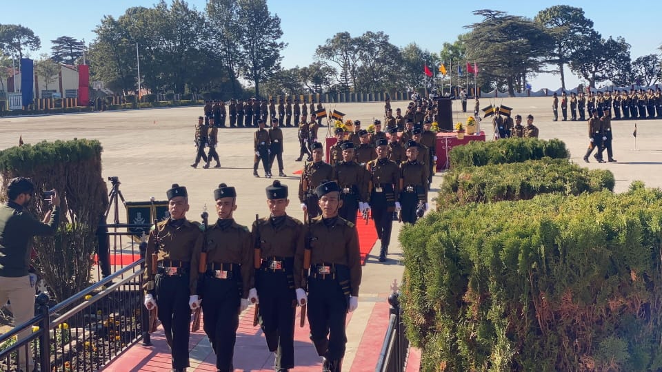 Kotdwar News 201 Agniveers became part of army took oath in passing out parade