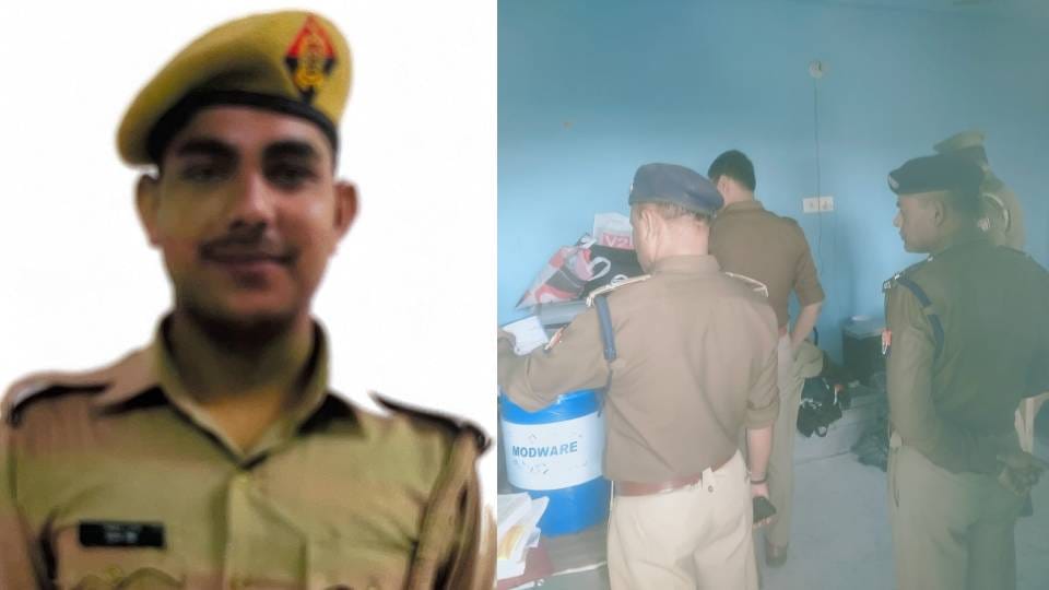 SDRF jawan hanged himself after killing his wife in Lucknow