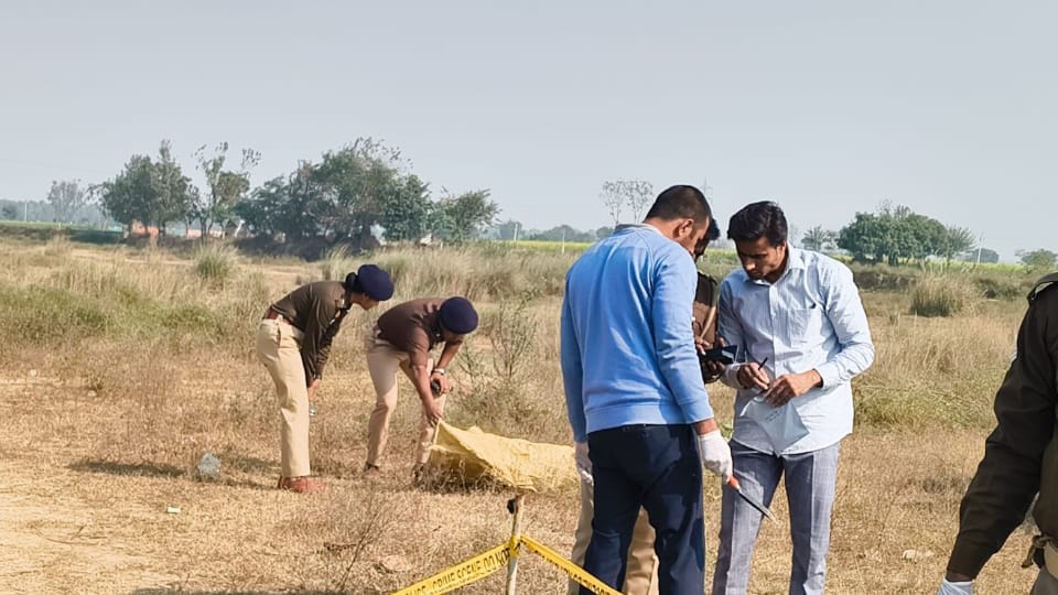 Brutal murder of a youth in Aligarh throat slit after tying hands mouth covered with tape see photos