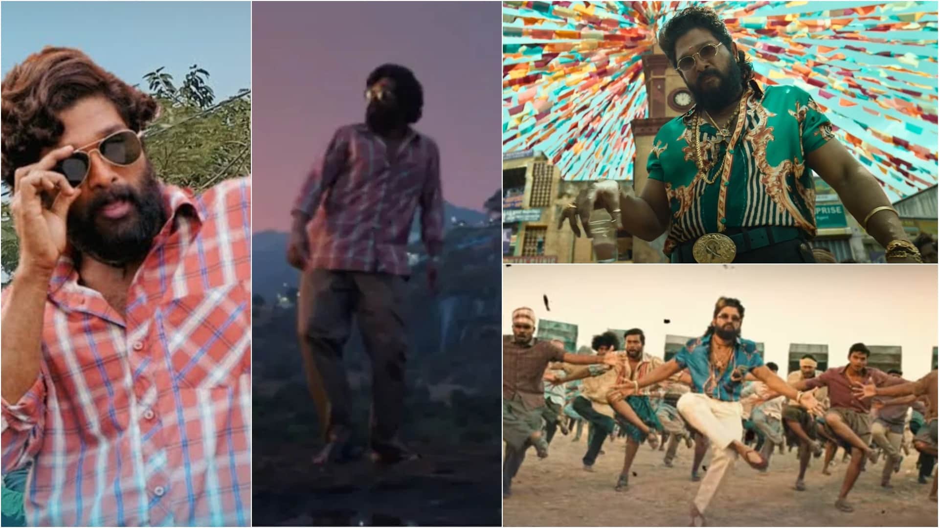 allu Arjun Hook Step Dance dialogue and style in Movie Pushpa The Rise Vs Pushpa 2 Know details