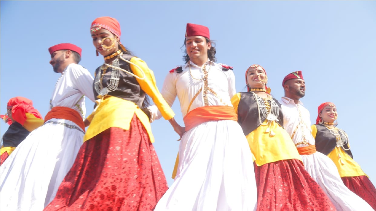 International Gita Festival, ghats of Brahmasarovar resonated with folk dances