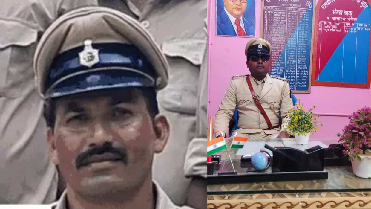 Bihar News : Two police station sho suspended in Bettiah bihar animal smuggling news today news hindi