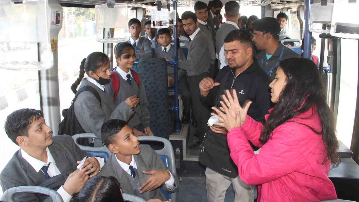 International Day of Disabled Persons Story While issuing tickets conductors started understanding language