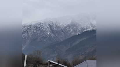 Himachal Weather: Light snowfall on the peaks of Kullu-Lahaul, cold wave increased; Know the forecast till 9 D