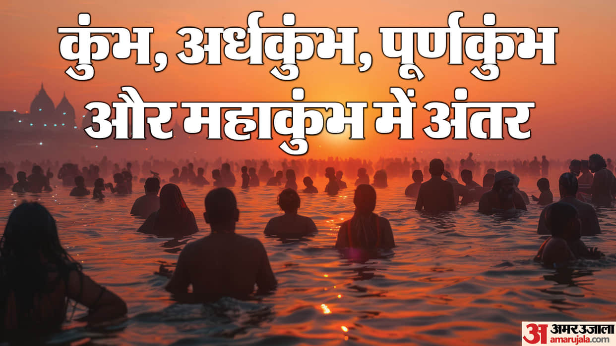 Mahakumbh 2025 difference between kumbh ardh kumbh purna kumbh and maha kumbh