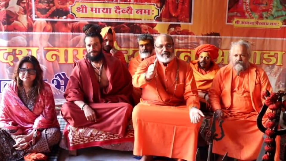 Mahamandaleshwar Yeti Narsinghanand Giri reached Haridwar  gave a big statement about Islam