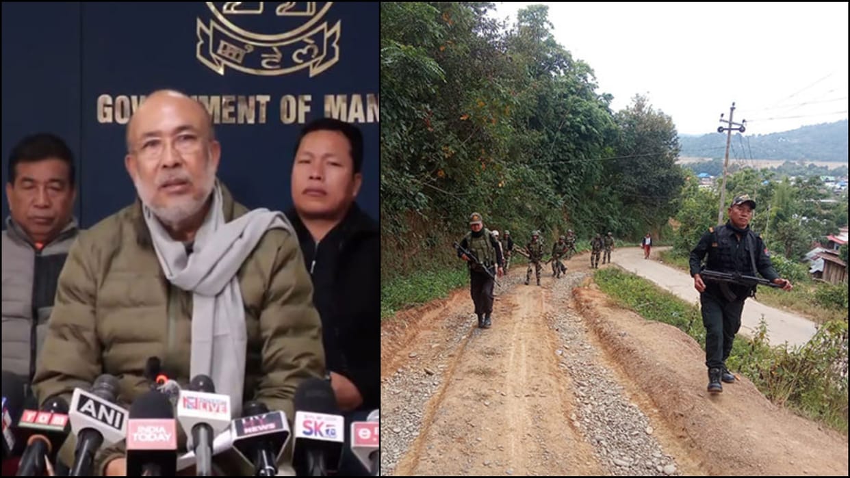 Manipur: Over 2,000 Army personnel searching for missing man; tracker dogs, drones deployed
