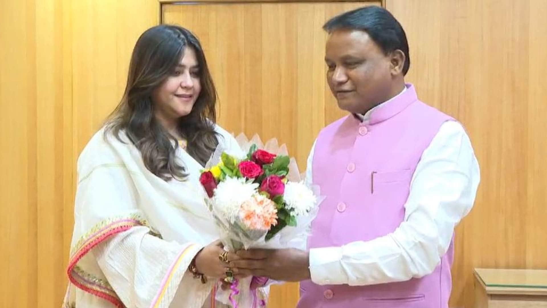 The Sabarmati Report producer Ektaa Kapoor met Odisha CM Mohan Charan Majhi thanked him to make film tax free