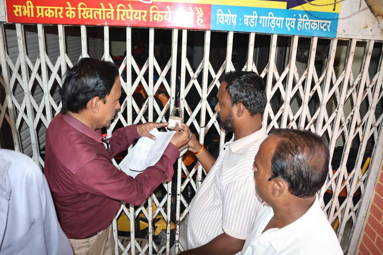 Indore: The drive to ease parking and traffic has slowed down in Indore, no inspection of sealed buildings