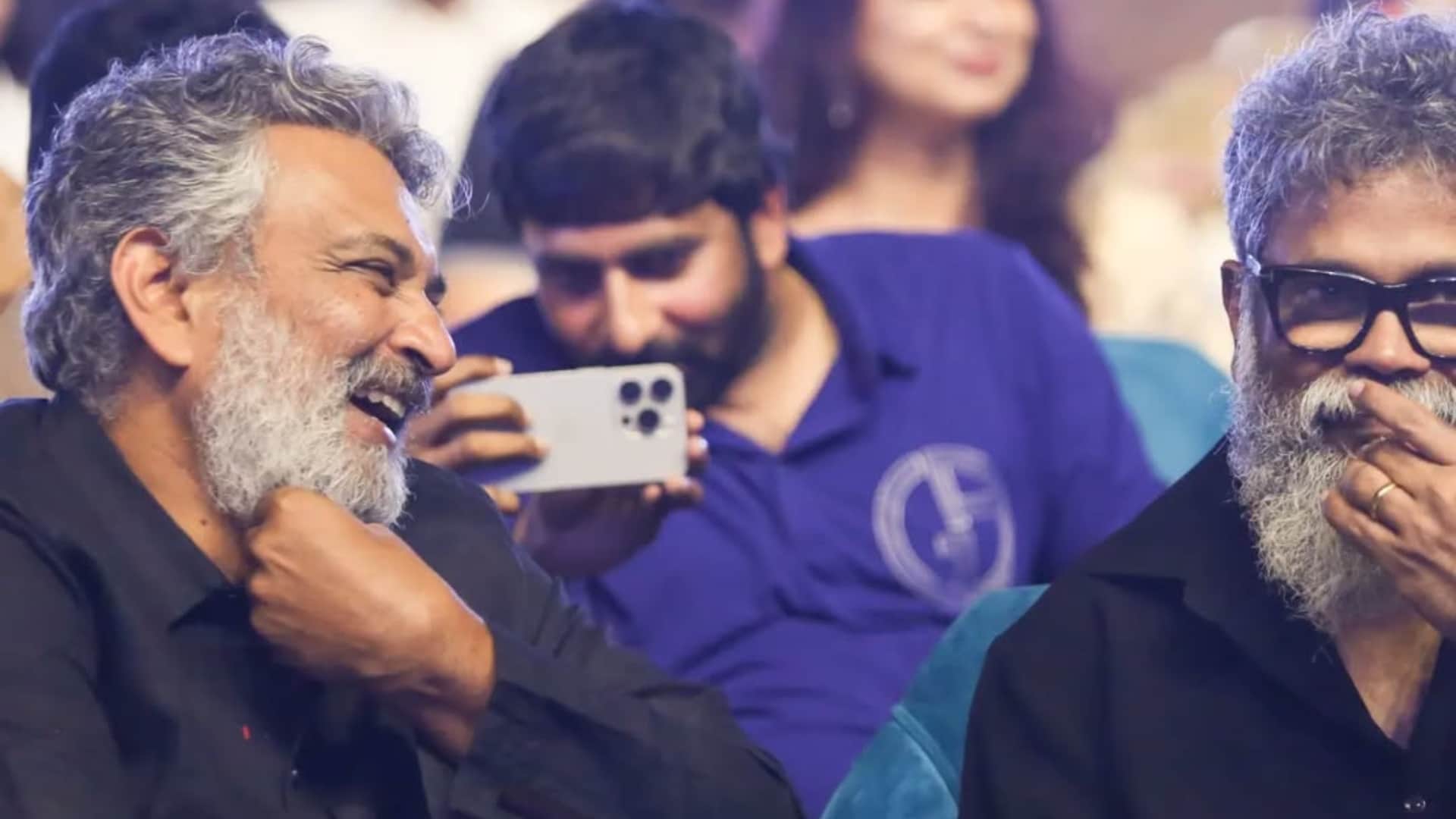 SS Rajamouli reviews Allu Arjun entry scene from Pushpa 2 at pre release event fans excited