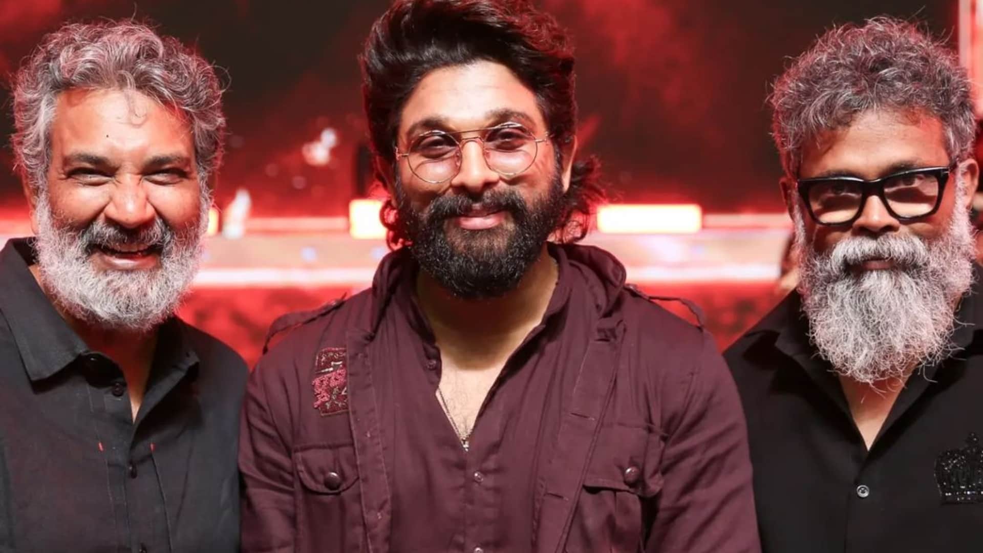 SS Rajamouli reviews Allu Arjun entry scene from Pushpa 2 at pre release event fans excited