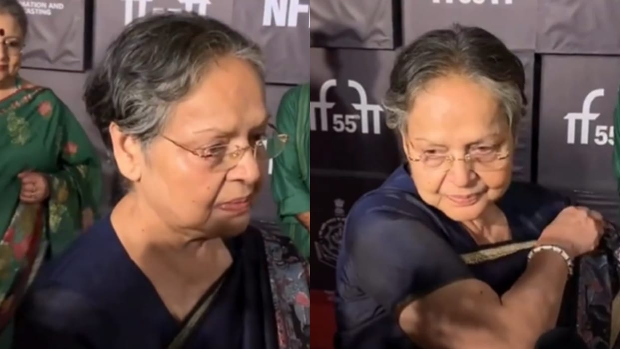 Rakhee Gulzar Upset with certain section of the press taking advantage of her silence