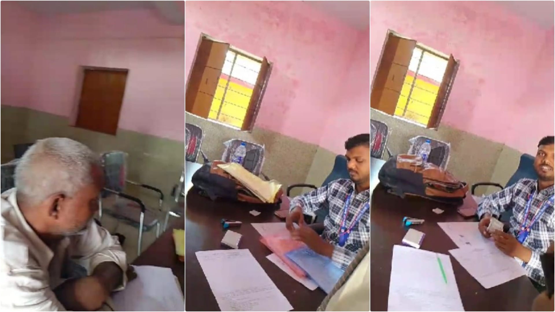 Vaishali News: Video of Amin posted in land survey taking bribe surfaced, investigation ordered