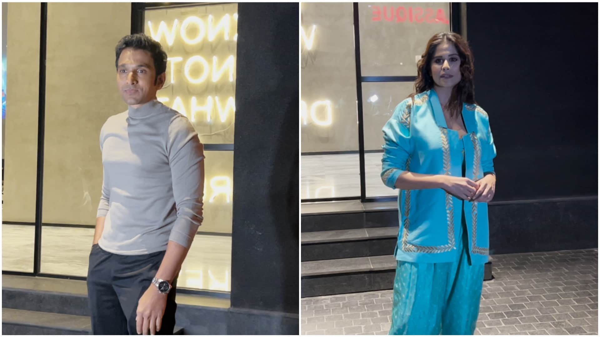 Agni special Screening prateek gandhi saee tamhankar sayami kher divyendu sharma and stars walk on red carpet