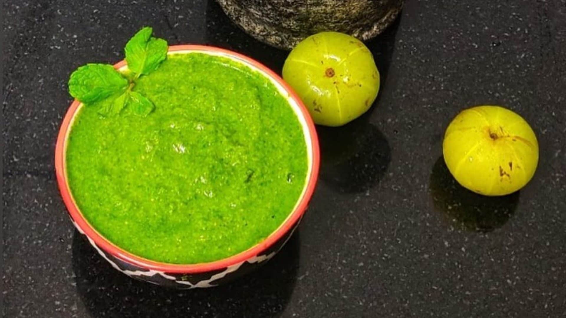 how to make amla chutney at home