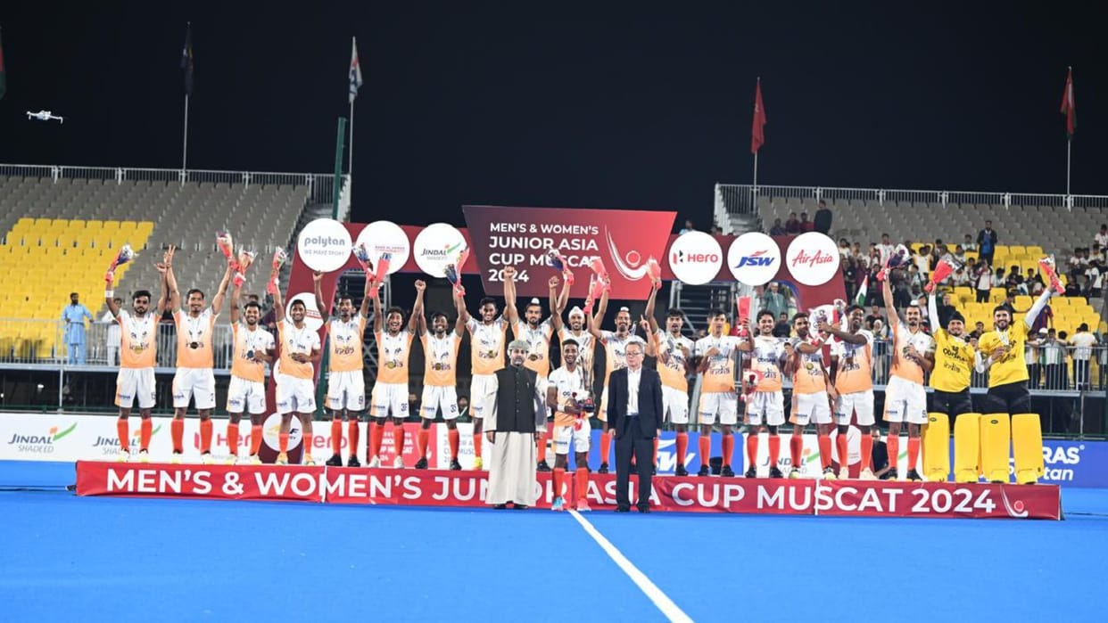 IND vs PAK Hockey: India defeated Pakistan in Junior Asia Cup, won a hat-trick of titles by defeating them 5-3