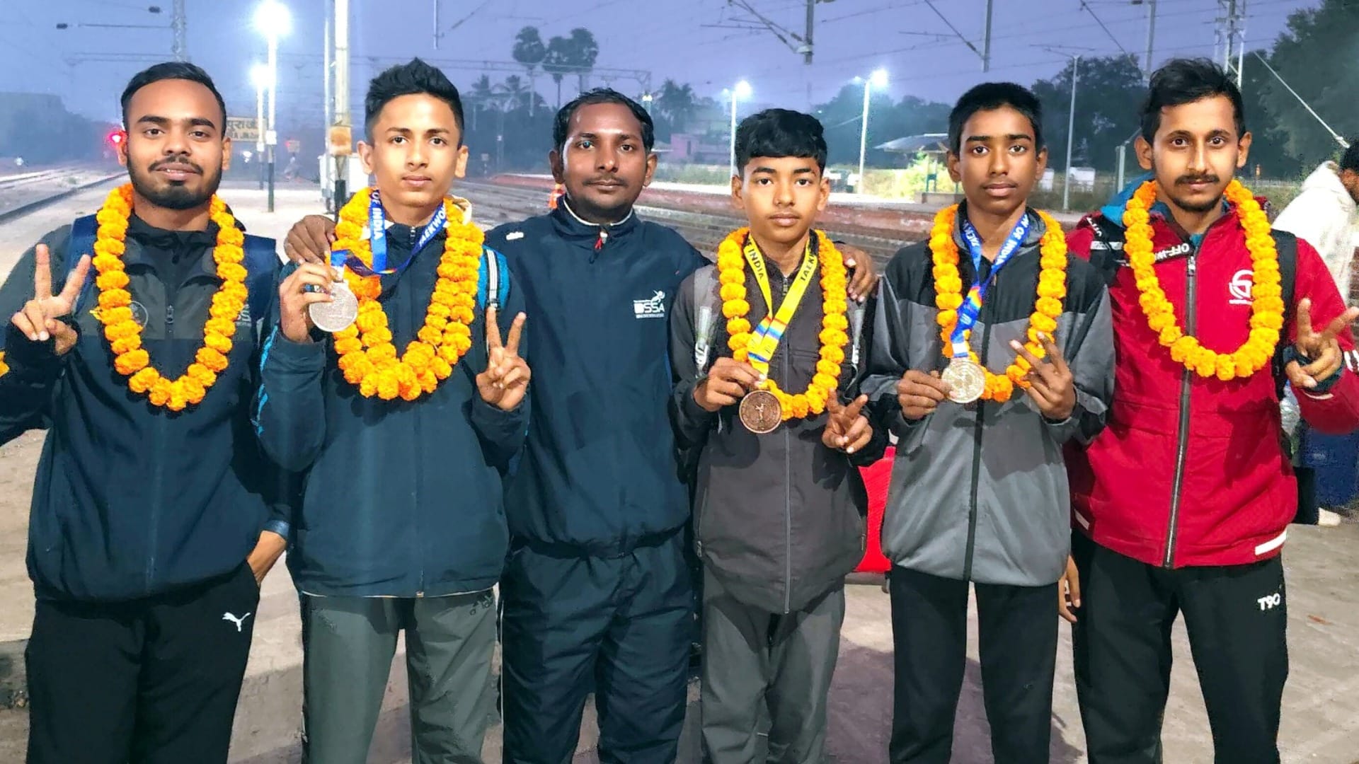 Bihar News: Sheikhpura players shine in Haryana, won many medals for Bihar in Taekwondo