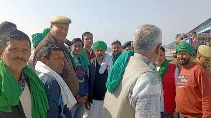 UP: There was an uproar throughout the day over the detention of Rakesh Tikait, know how protests took place