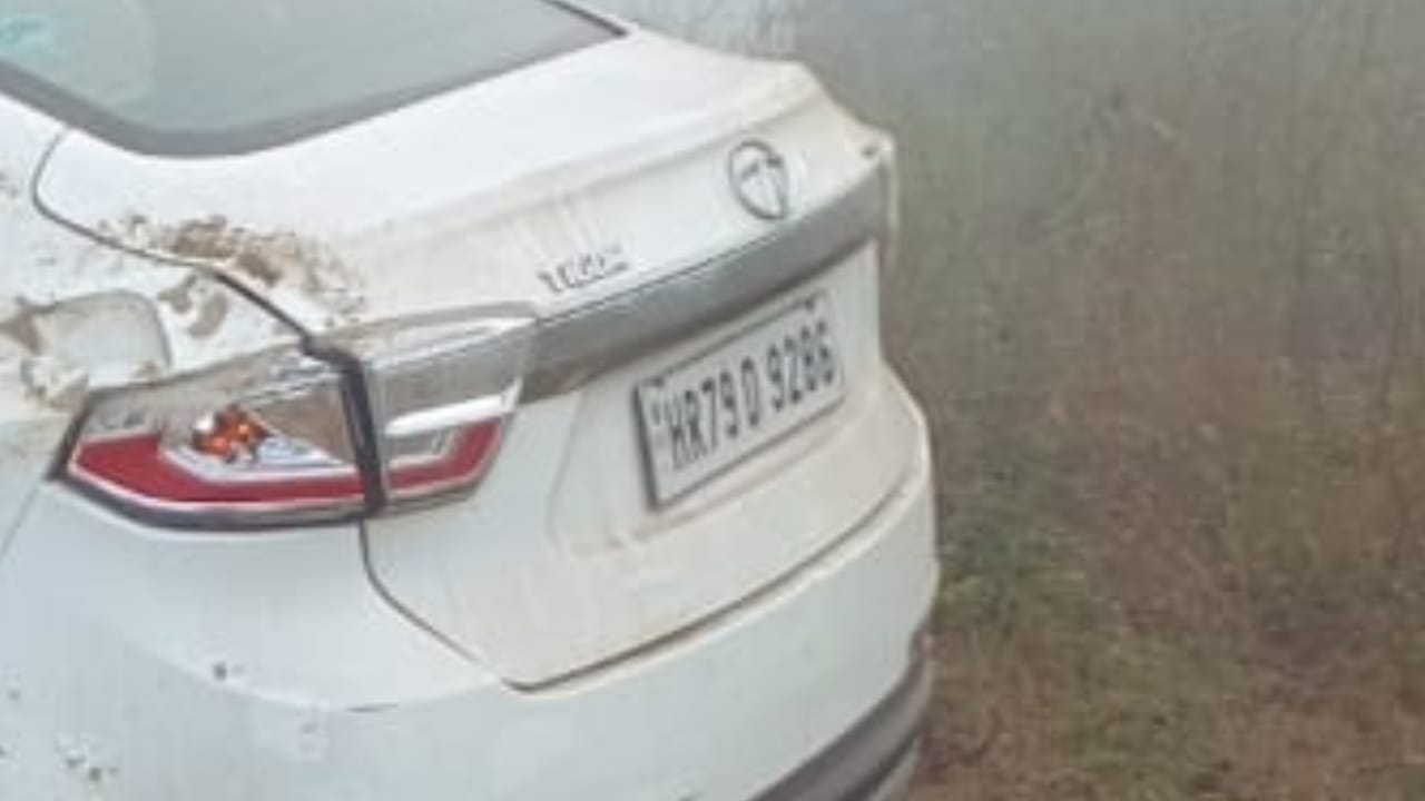 IIT students see route on google map car falls into canal in Bareilly