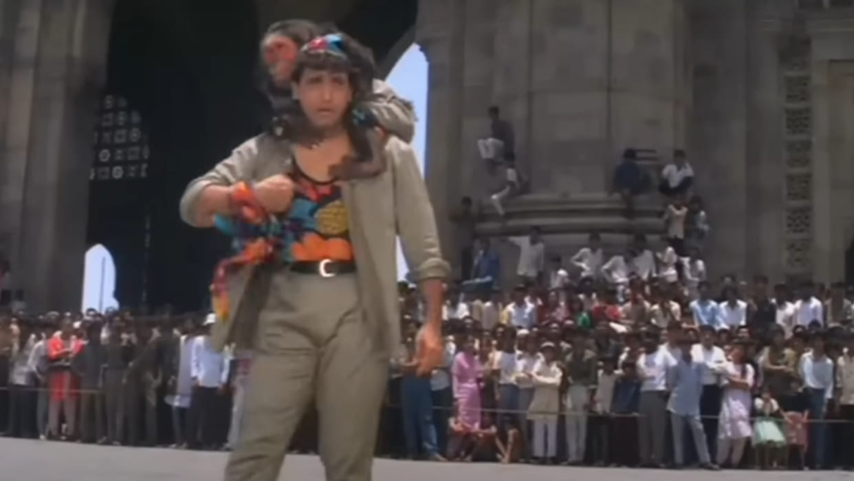 monkey was paid more than govinda chunky pandey in aankhen revelation in the great indian kapil sharma show