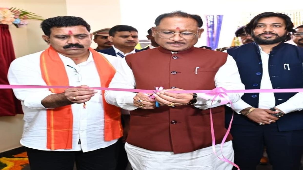 CM Vishnudev Sai inaugurated Cyber Bhawan, said- Cyber crime is biggest challenge of today time