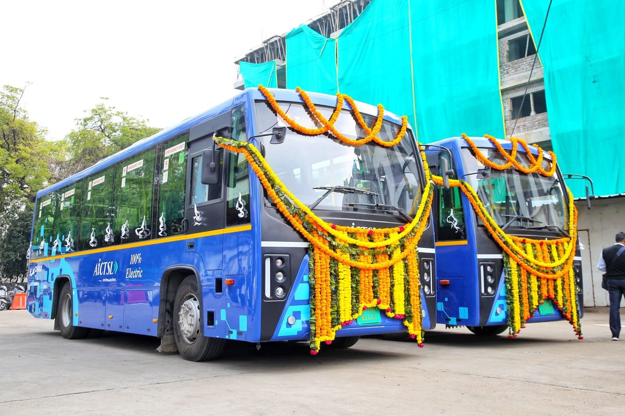 Indore: Ten electric buses will run from Rajwada to Tejaji Nagar and Bhanwarkua area in Indore