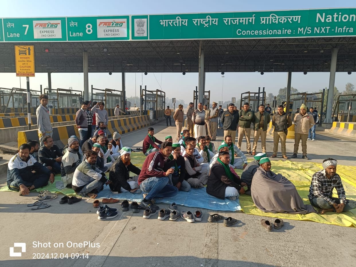 Bhakiyu march to Delhi: Ruckus over stopping farmers going to Noida, highway jammed, BKU leaders house arrest