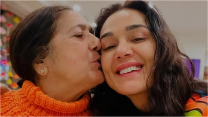 Preity Zinta celebrates her mother birthday shares photos says I am so grateful for the best mom in the galaxy