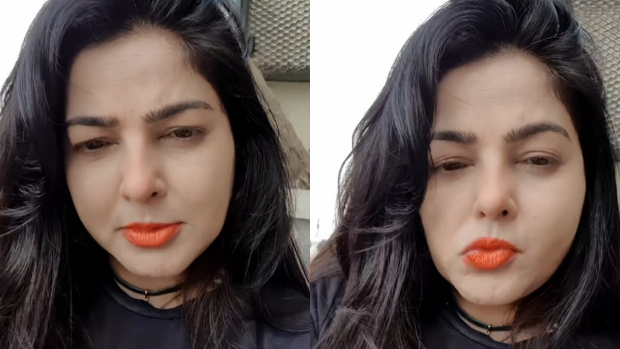 Karan arjun actress Mamta Kulkarni Gets Emotional after reached india after 25 years