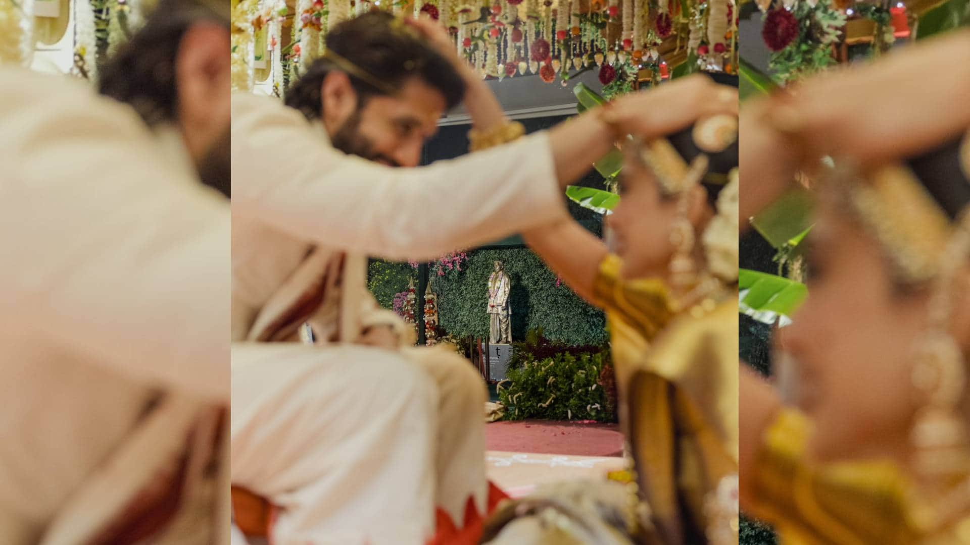 Naga Chaitanya and Sobhita Dhulipala tied knot in Hyderabad in presence of family Nagarjuna drops wedding pics